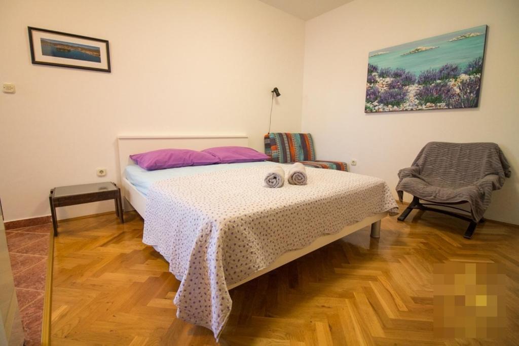 Studio Apartment In Preko With Sea View, Terrace, Air Conditioning, Wi-Fi Exterior photo